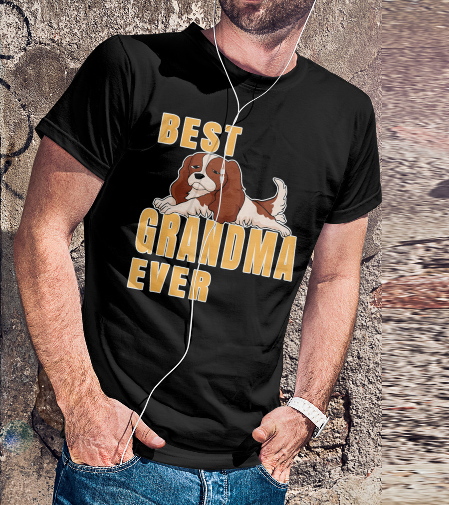 Best Cavalier King Charles Spaniel Grandma Ever T-Shirt
