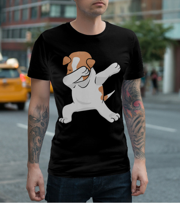 Dabbing Jack Russell Terrier Dab Dance Pose T-Shirt