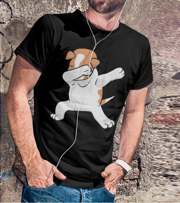 Dabbing Jack Russell Terrier Dab Dance Pose T-Shirt