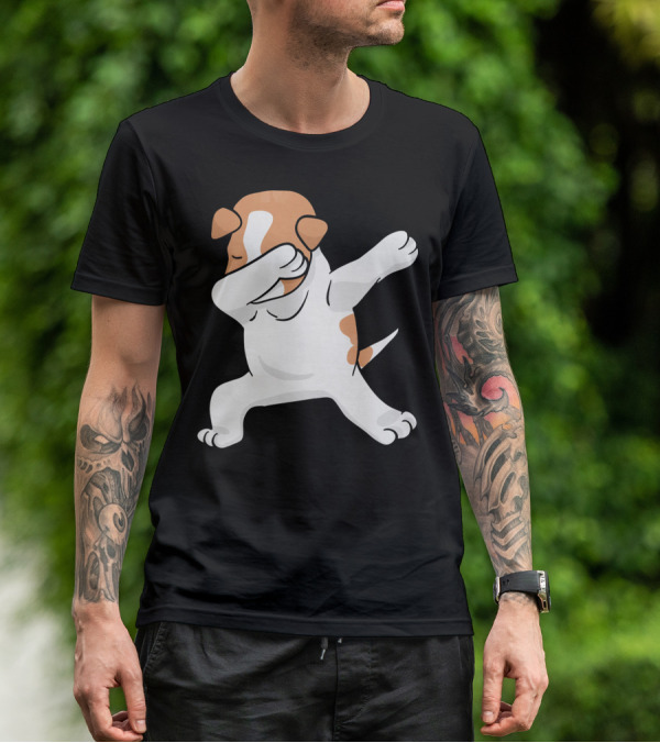Dabbing Jack Russell Terrier Dab Dance Pose T-Shirt