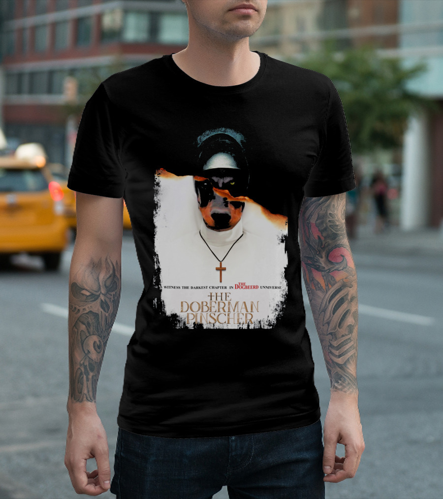 Witness the Darkest Chapter in the Dogbeerd Universe The Doberman Pinscher T-Shirt