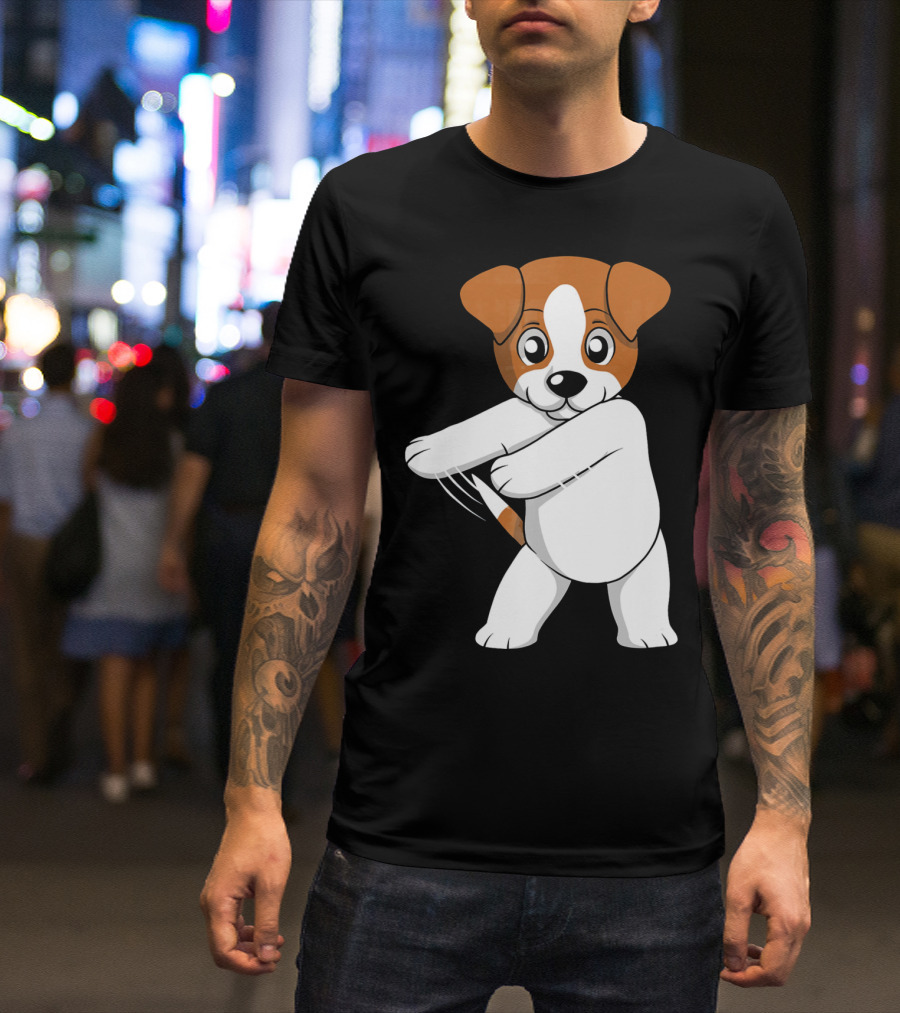 Jack Russell Terrier Dog Floss Dance Flossing T-Shirt