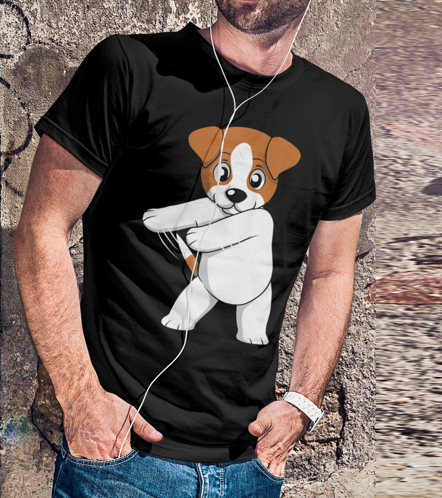 Jack Russell Terrier Dog Floss Dance Flossing T-Shirt
