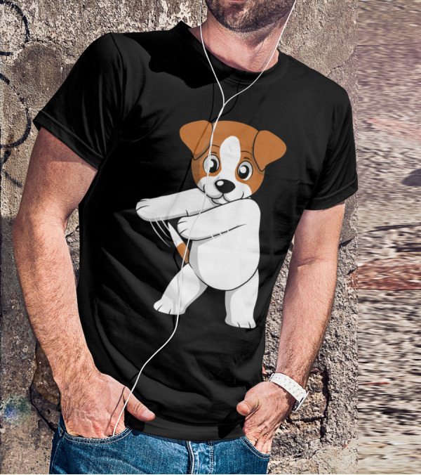 Jack Russell Terrier Dog Floss Dance Flossing T-Shirt