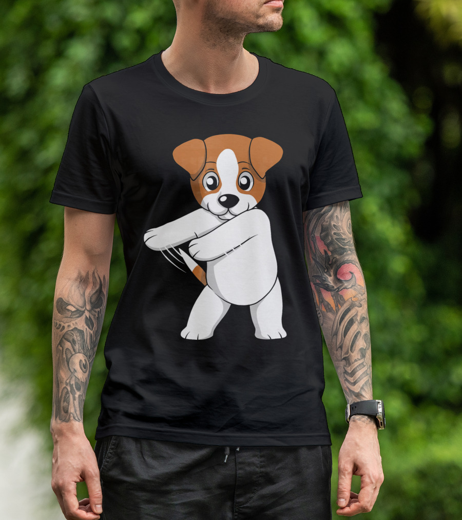 Jack Russell Terrier Dog Floss Dance Flossing T-Shirt