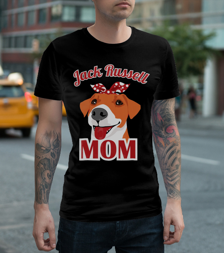 Jack Russell Terrier Mom Puppy Dog T-Shirt
