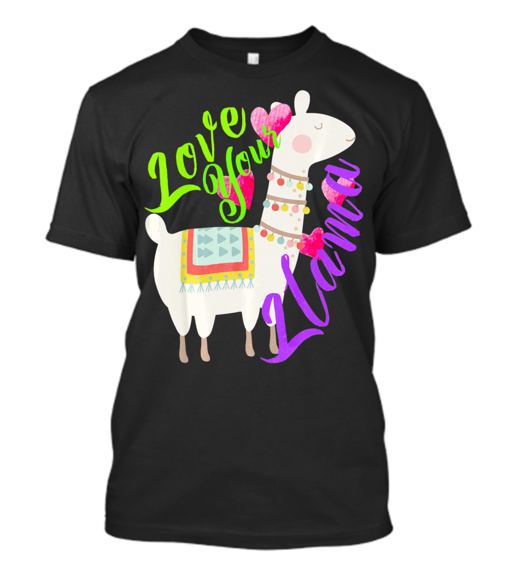 Love Your Llama Cute T-Shirt
