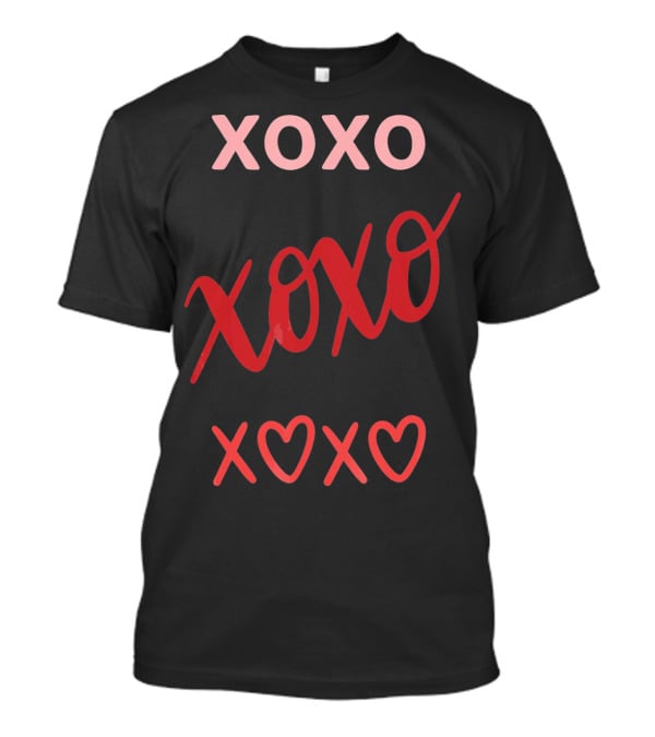 Cute Valentine XOXO Heart XOXO Valenti T-Shirt