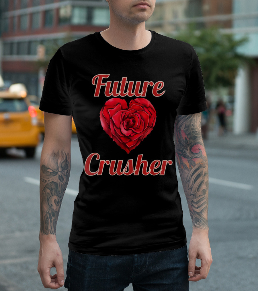 Future Crusher Valentine's Day Heart T-Shirt