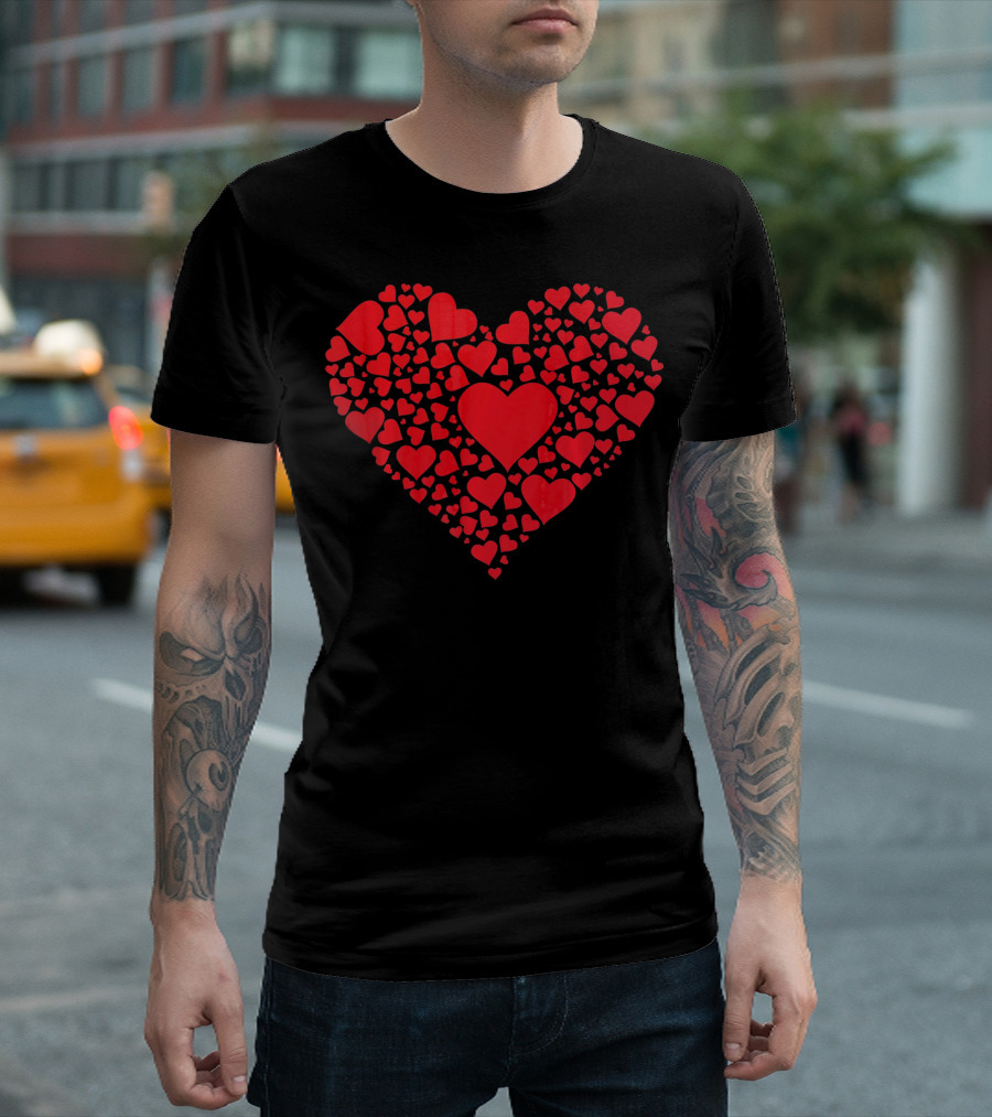 Heart of Hearts Cute Valentine's Day Red Heart T-Shirt