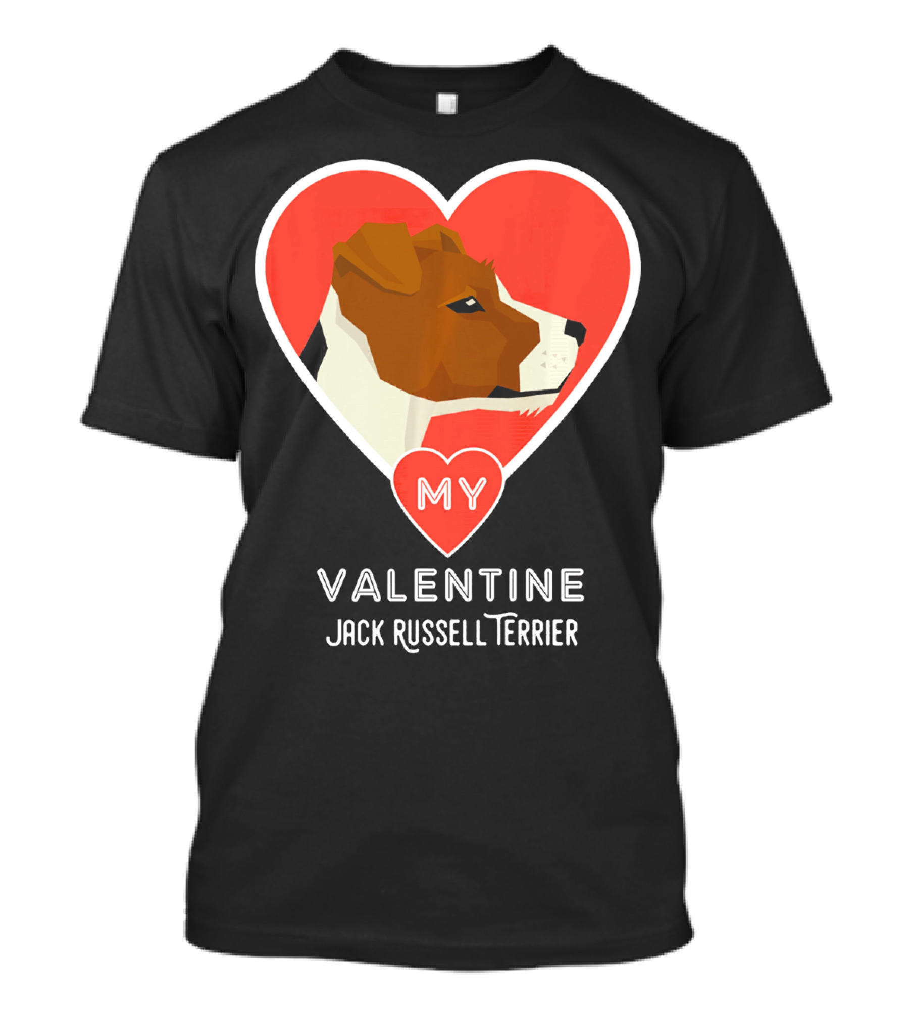 My Valentine Jack Russell Terrier T-Shirt