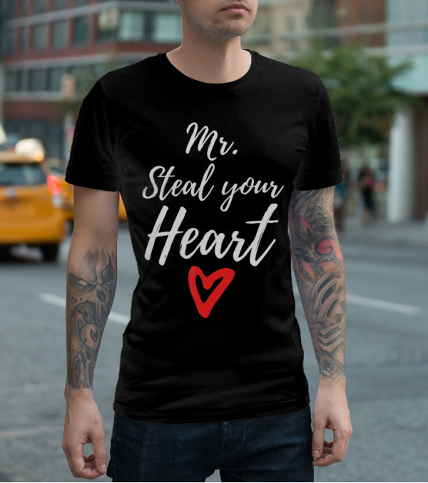 Mr. Steal Your Heart Toddler Boy Valentine's Day T-Shirt