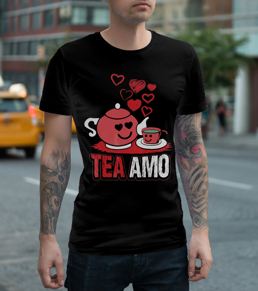Tea Amo Truth Tea Sis Sommelier Valentines Day T-Shirt