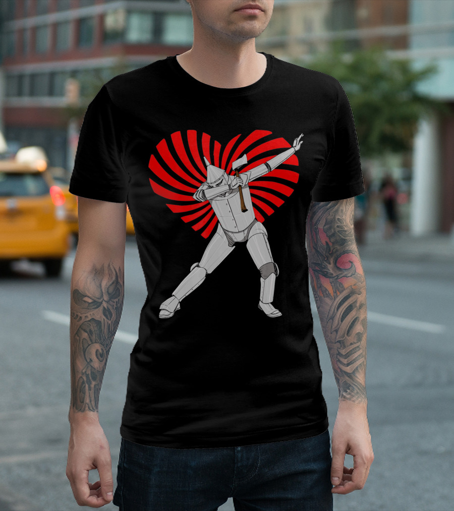 Wizard of Oz Tin Man Swirl Dab Dance T-Shirt