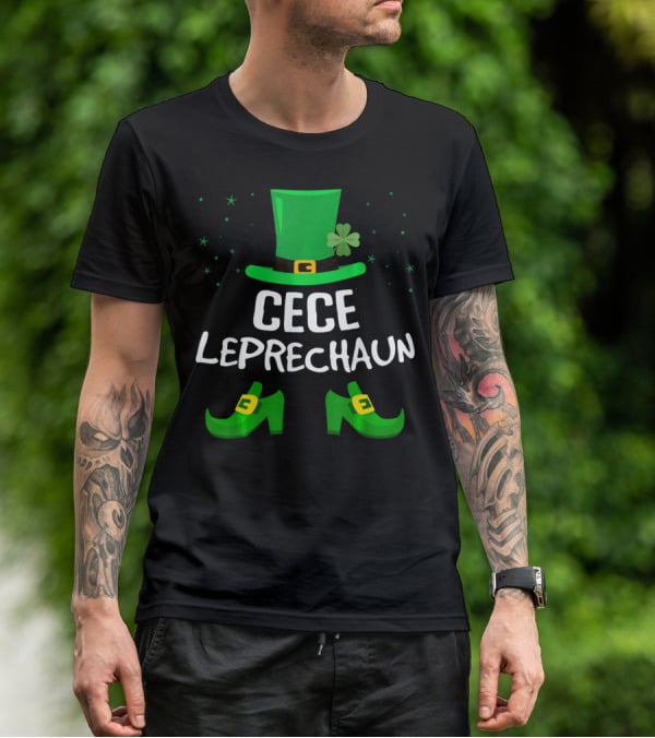 CeCe Leprechaun Hat And Shoes Saint Patricks T-Shirt