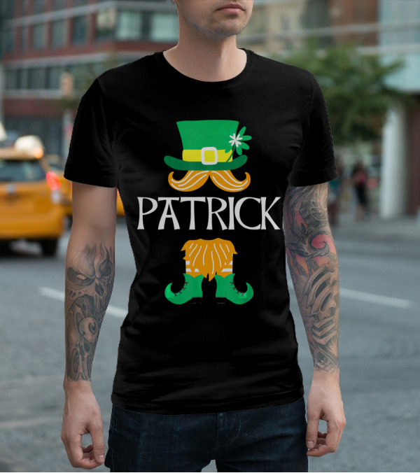 Patrick Funny Leprechaun Matching Family Group T-Shirt