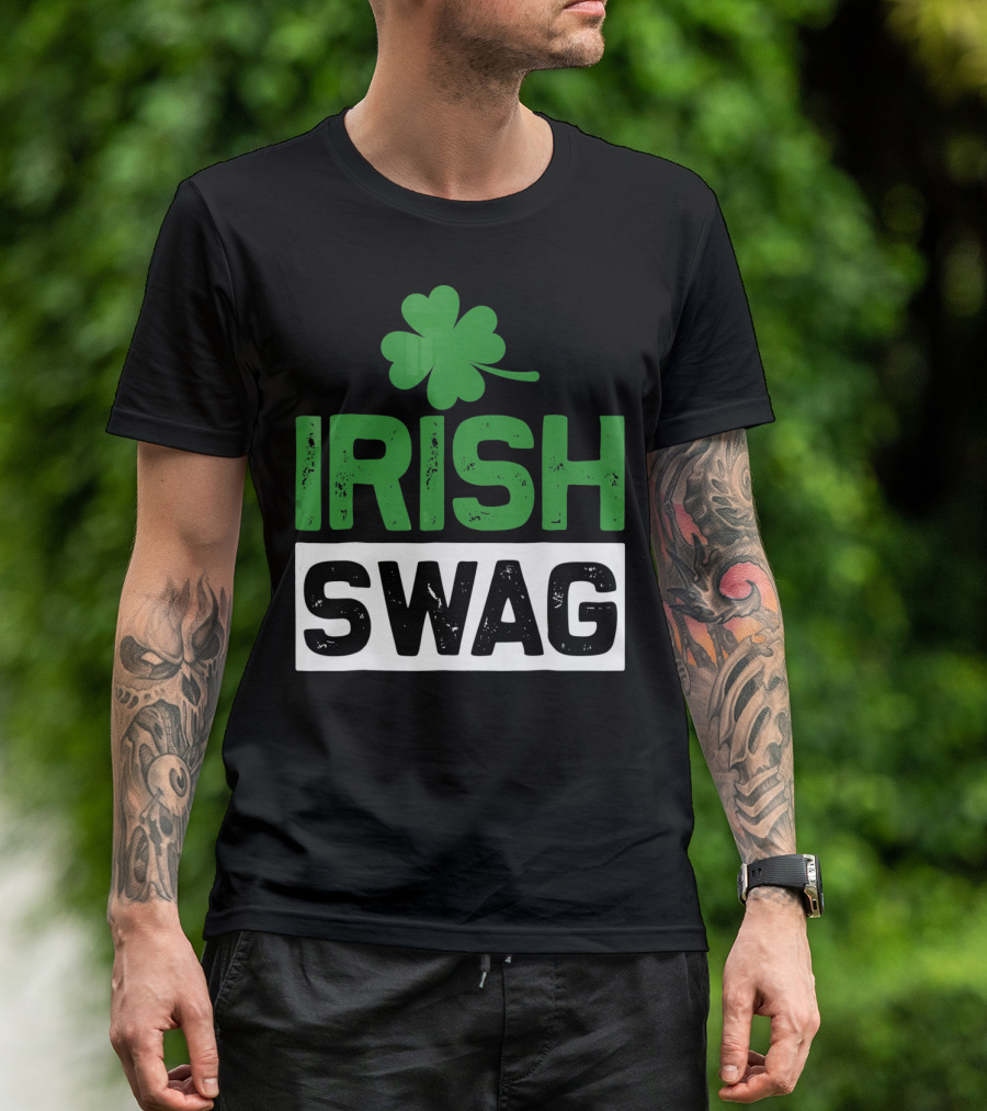 Irish Shamrock Swag T-Shirt