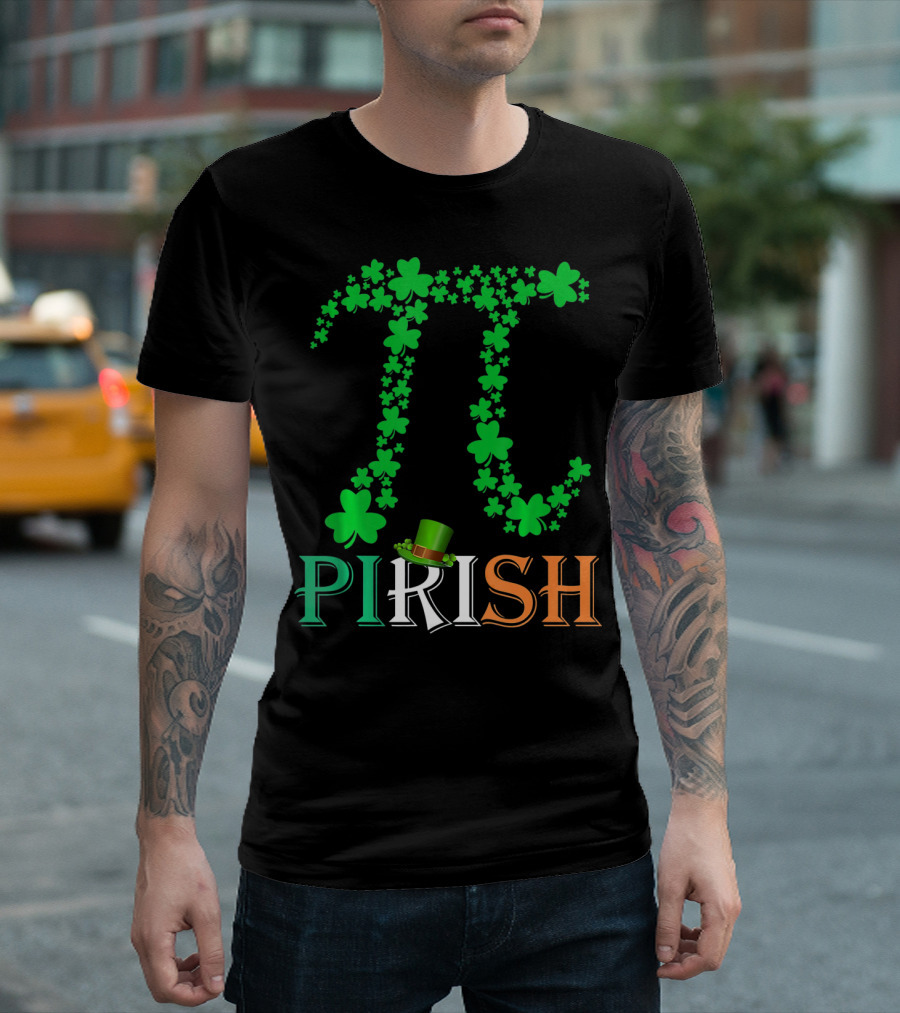 Pirish Pi Shamrock St. Patrick's Day T-Shirt