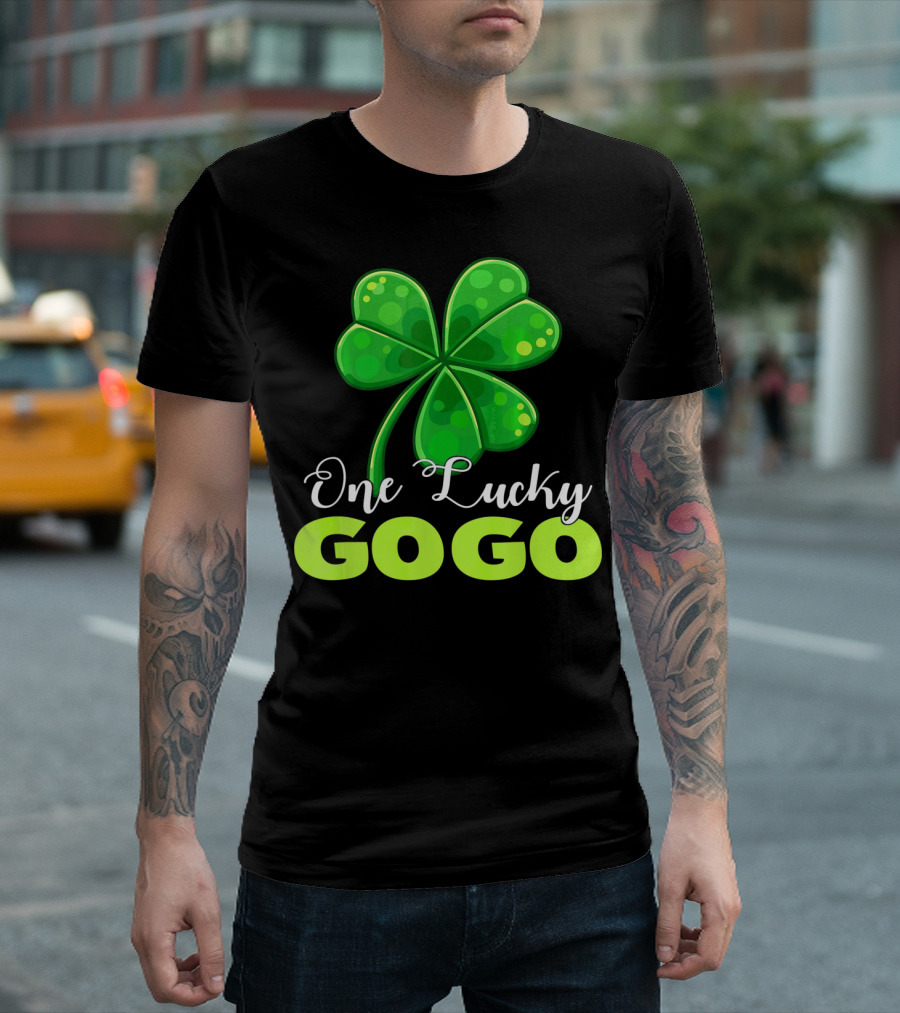 One Lucky Gogo Clover T-Shirt
