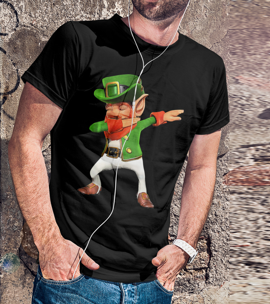 Dabbing Leprechaun St Patrick's Day T-Shirt