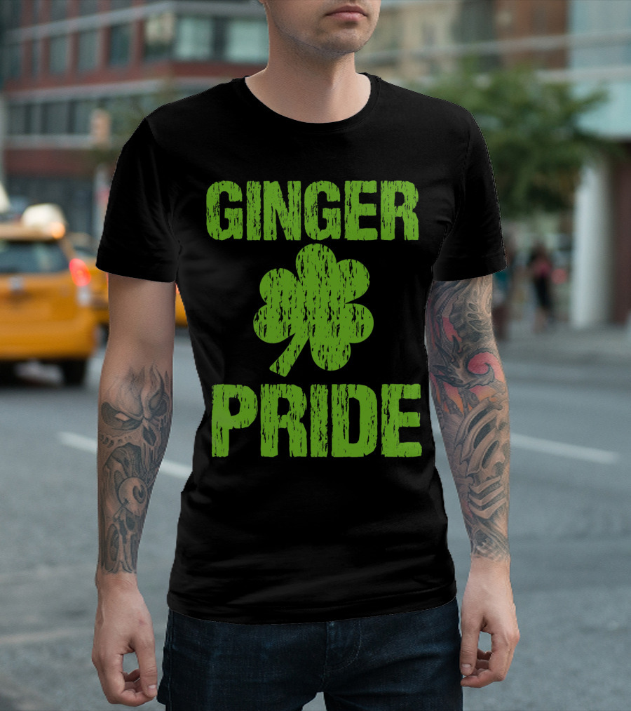 Ginger Pride Shamrock St. Patrick's Day Iconic T-Shirt