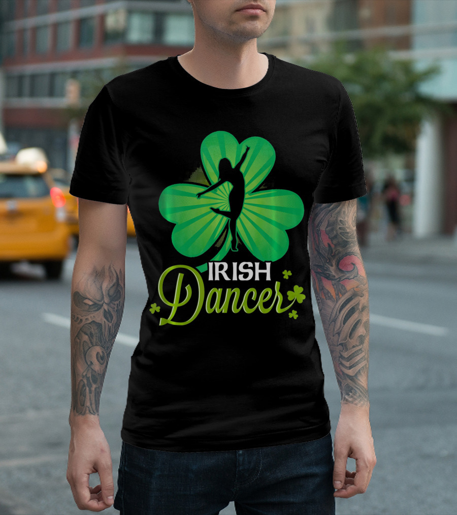 Irish Dancer Shamrock T-Shirt