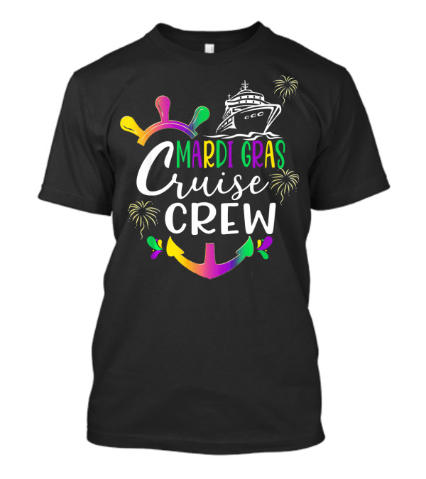 Mardi Gras Cruise Crew Outfit Matching Carnival T-Shirt