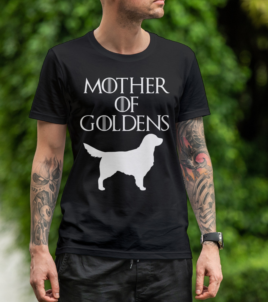 Mother Of Goldens Cute And Unique White T-Shirt