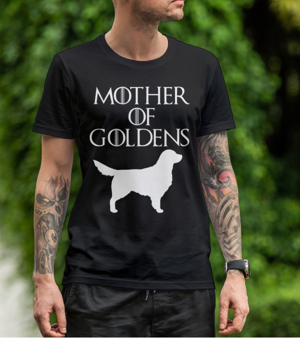 Mother Of Goldens Cute And Unique White T-Shirt
