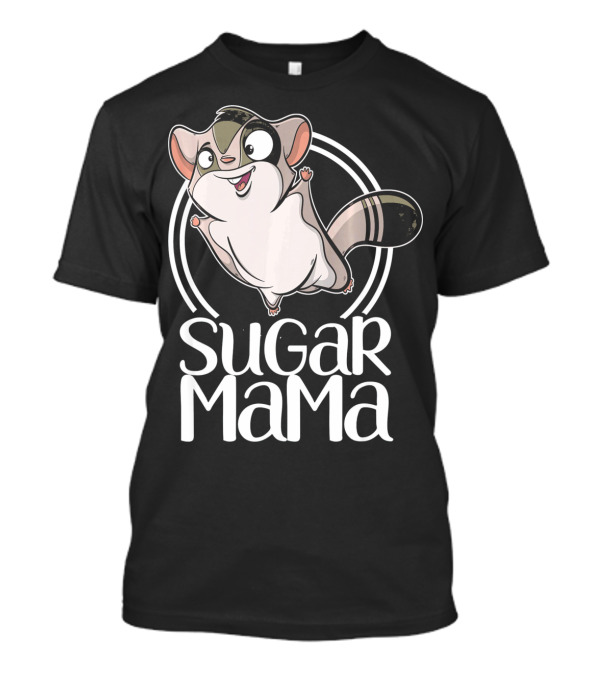 Sugar Mama Adorable Sugar Glider Character T-Shirt