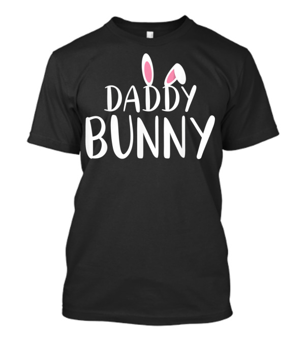 Daddy Bunny Easter Pregnant Mens T-Shirt
