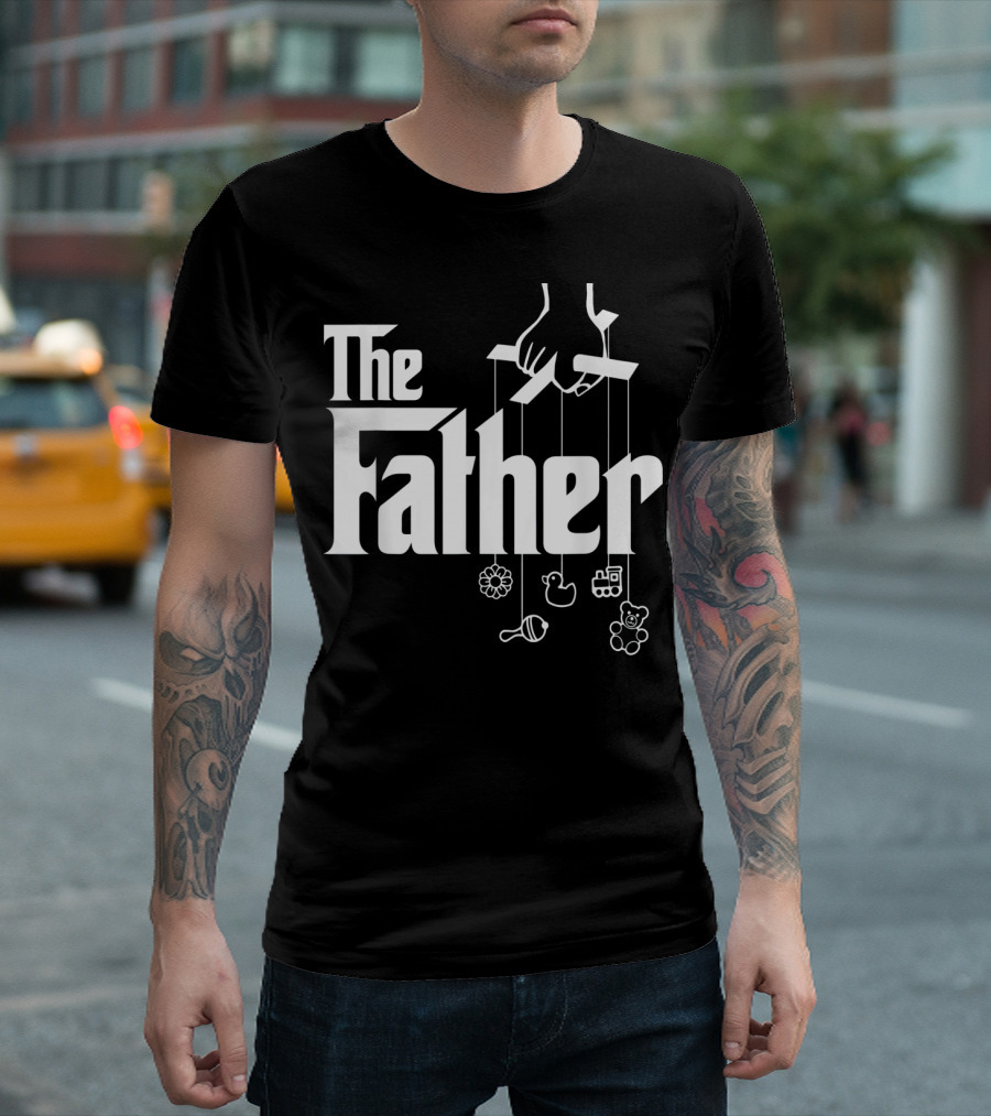 The Father First Time Puppet Strings Baby Toys T-Shirt