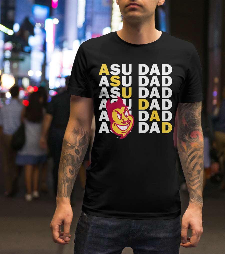 ASU Sun Devils Dad Arizona State University T-Shirt