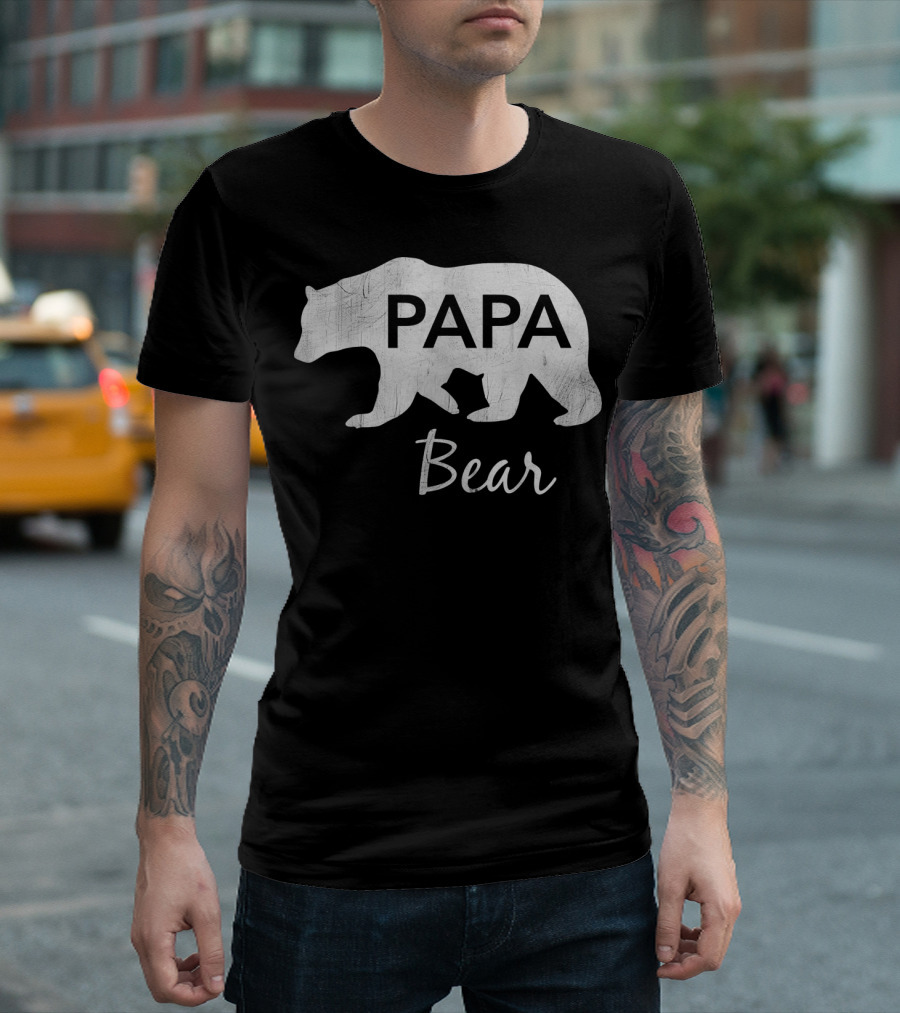 Papa Bear Mens Great T-Shirt