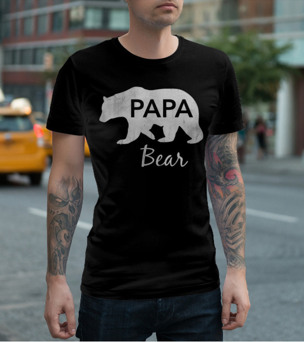 Papa Bear Mens Great T-Shirt