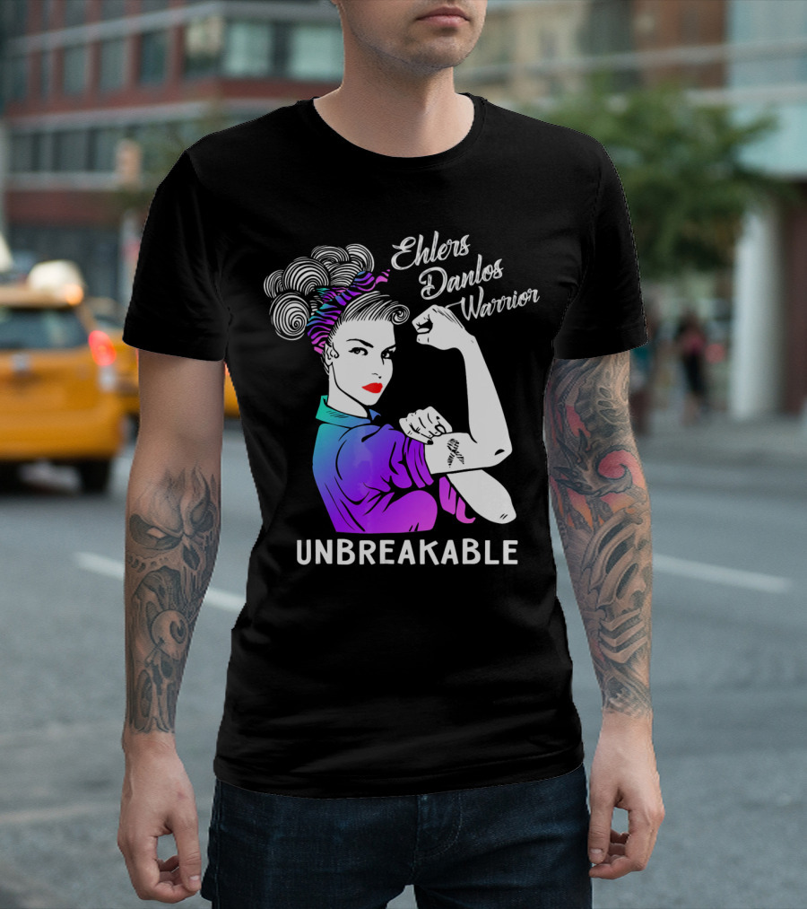 Ehlers Danlos Syndrome Warrior Unbreakable T-Shirt