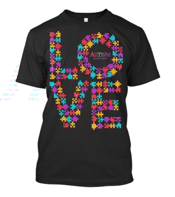 Love Puzzle Autism Awareness Month Autism Awareness T-Shirt