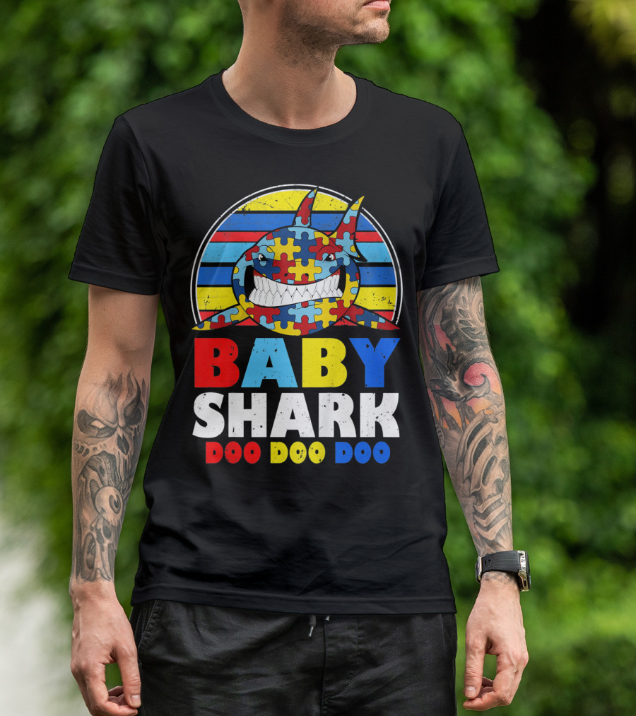 Baby Shark Doo Doo Doo Puzzle T-Shirt