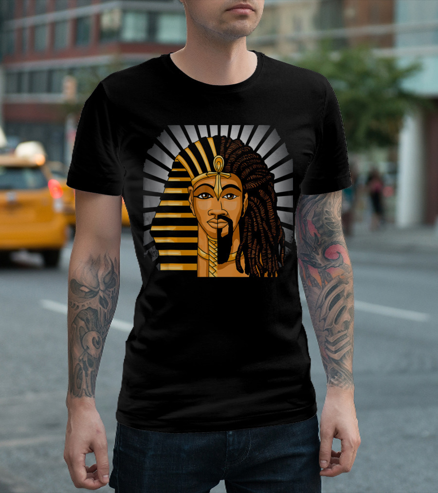 Pharaoh Dashiki Educated King Men Iconic T-Shirt