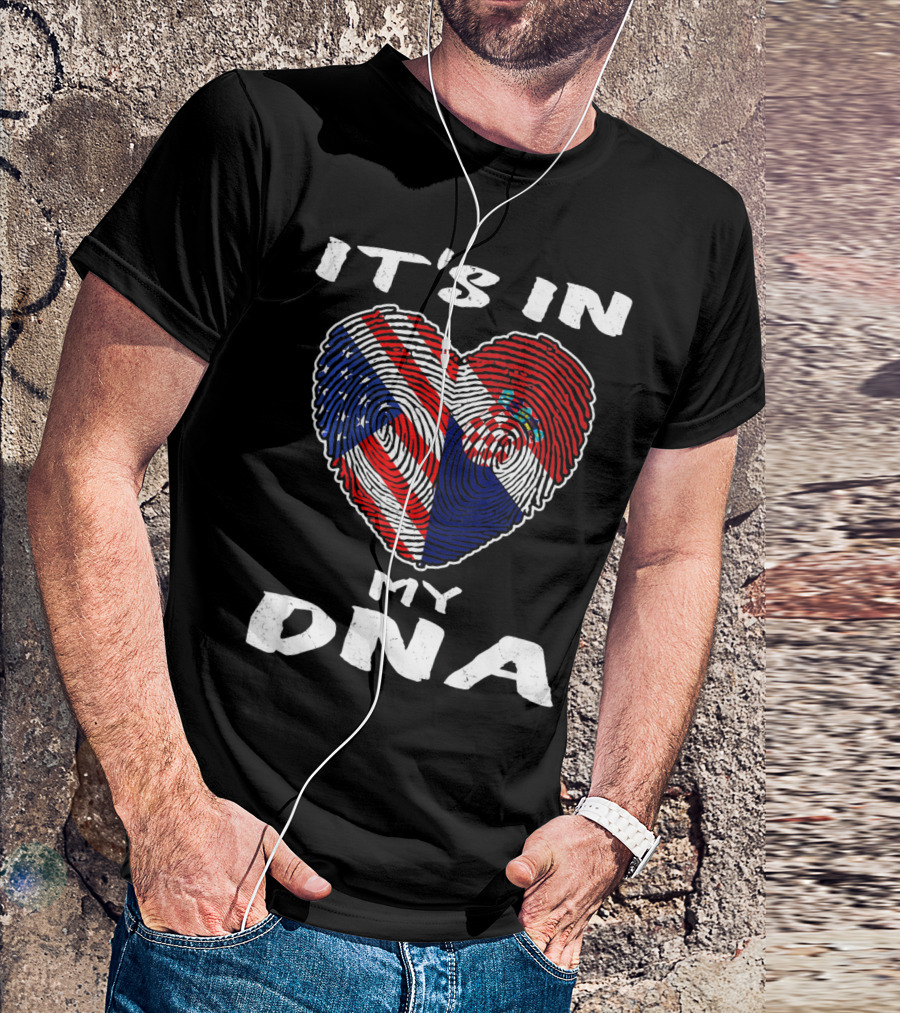 It's In My DNA Croatia Flag Heart Croatian Bira T-Shirt