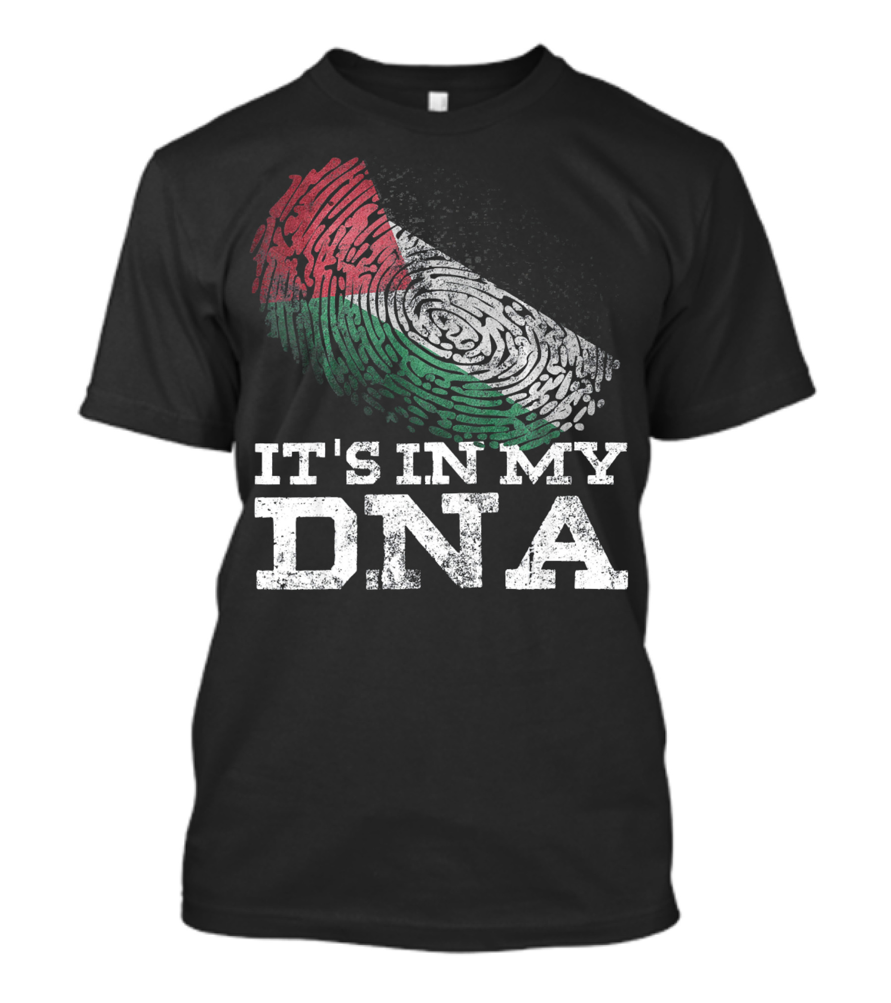 It's In My DNA Palestinian Fingerprint T-Shirt