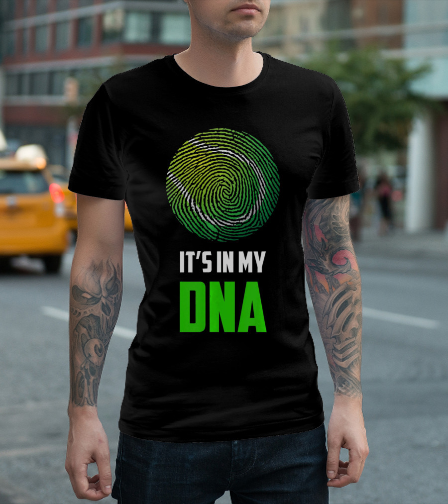 It's In My DNA Tennis Fingerprint T-Shirt