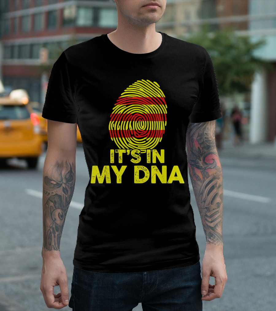 It's In My DNA Vietnam Fingerprint T-Shirt