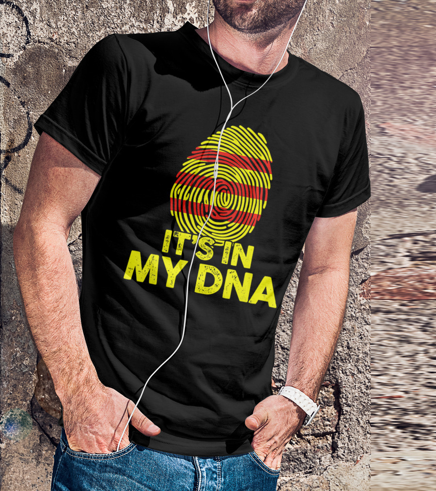It's In My DNA Vietnam Fingerprint T-Shirt