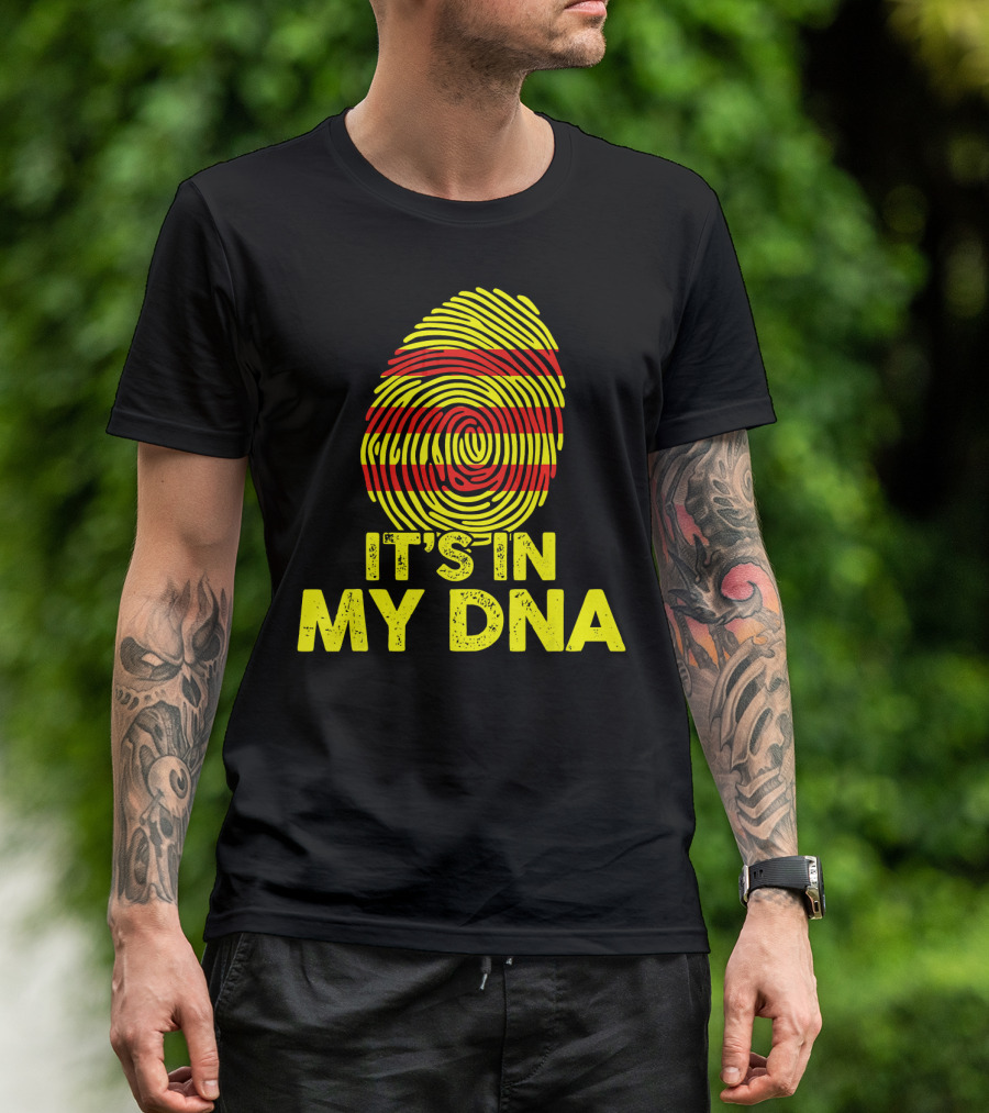 It's In My DNA Vietnam Fingerprint T-Shirt
