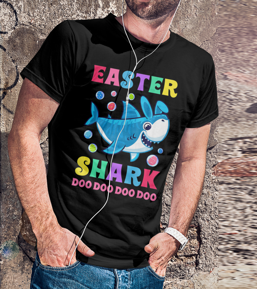 Easter Shark Doo Doo Doo Doo T-Shirt