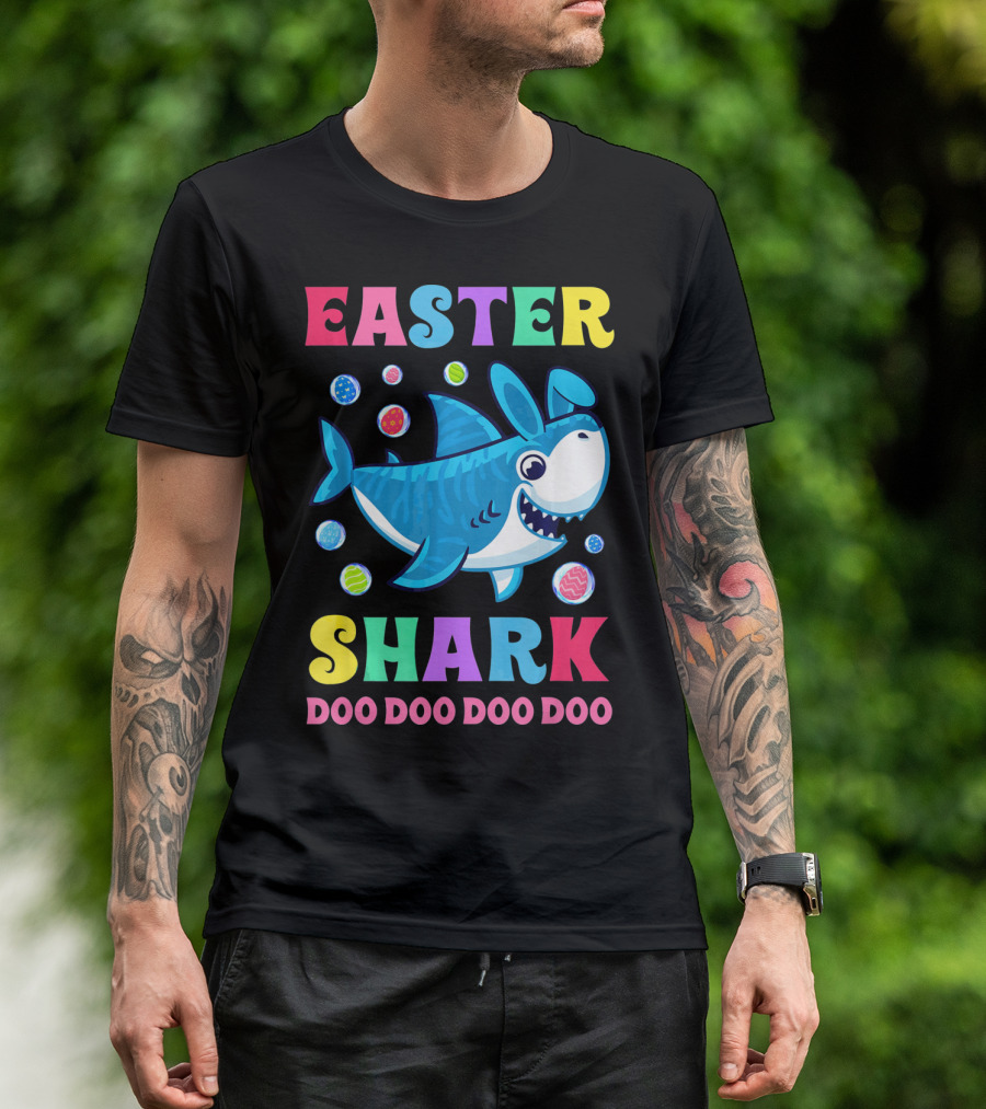 Easter Shark Doo Doo Doo Doo T-Shirt