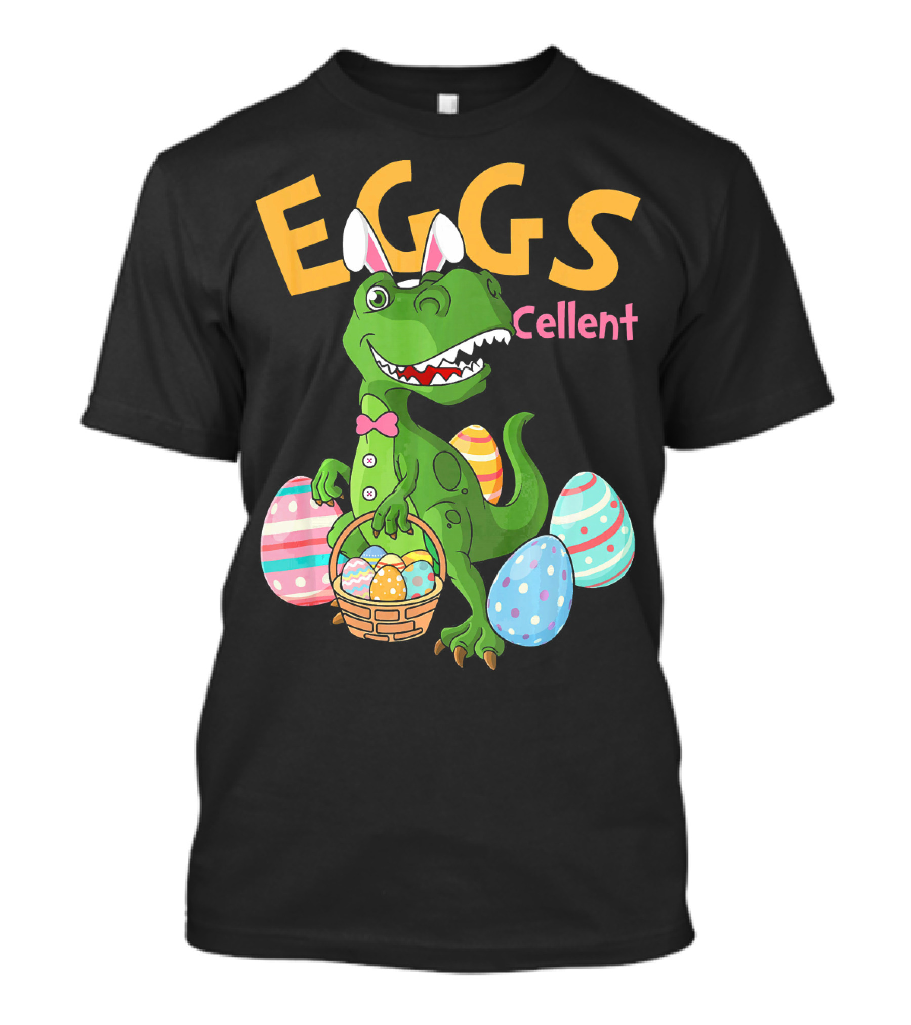 EGGSCellent Easter Bunny Rex Dinosaur T-Shirt