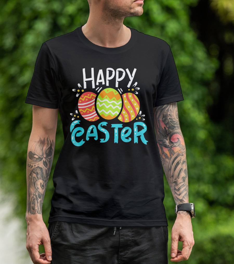 HAPPY EASTER Eggs T-Shirt