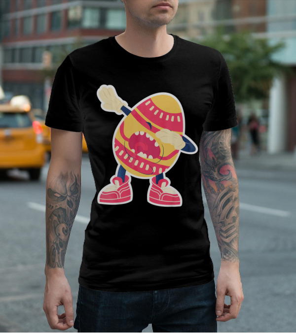 Dabbing Easter Egg In Sneakers T-Shirt